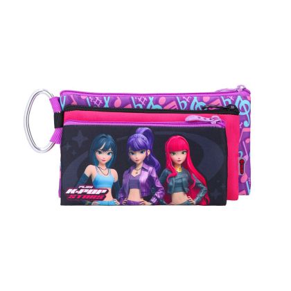 Моливник Best Buy XL3, K-Pop, с 3 ципа