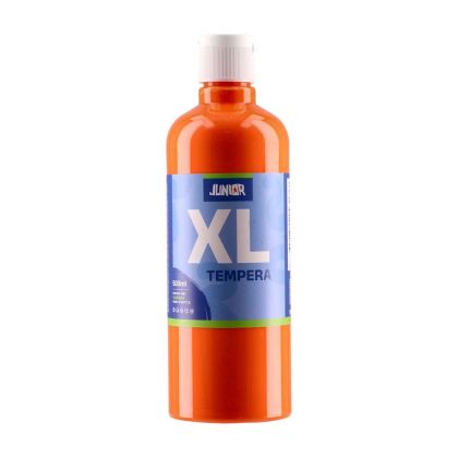 Темперна боя Junior Brillio, 500 ml, оранжева