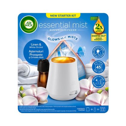 Дифузер за ароматизатор Air Wick Aroma Mist, нежност, 20 ml