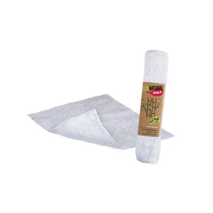 Домакинска кърпа York Eco Natural Bamboo, 25 x 25 cm