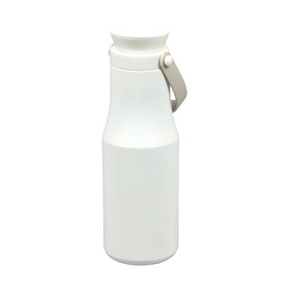 Бутилка Vintage, двустенна, инокс, 470 ml, бяла