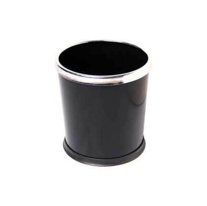 Кош за отпадъци Office 1, PVC, с метален ринг, негорим, 10 L