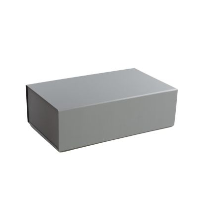 Office 1 Кутия Colorful, с магнитно затваряне, сгъваема, 35 х 20.5 х 11.3 cm, сива