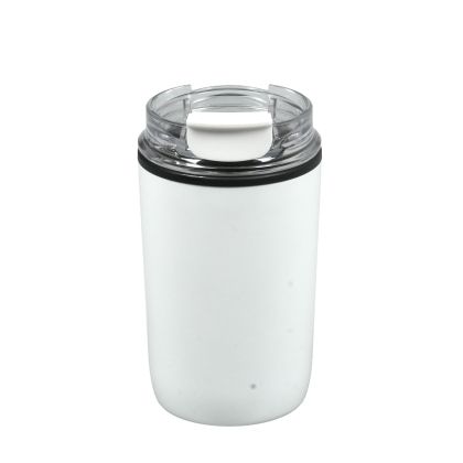 Термочаша Jansen, неръждаема стомана, двустенна, 300 ml, бяла