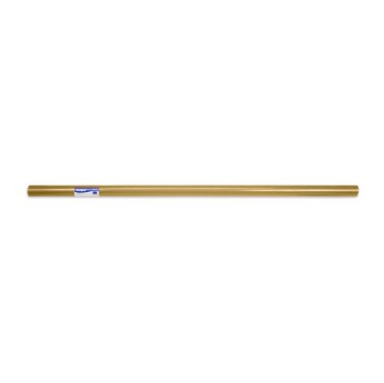 Fabriano Опаковъчна хартия Ribbed Craft, 60 g/m2, 1 х 3 m, златиста