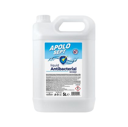 Антибактериален сапун Apolo Sept, течен, 5 L