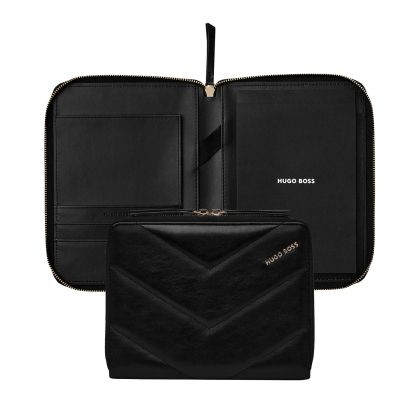 Hugo Boss Конферентна папка Triga, A5, черна