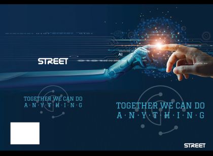 Тетрадка О+ А4, 40л, широки редове ,телчета,2024  момче
