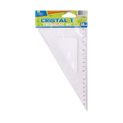 Триъгълник Sazio Cristal T, 60°, 18 cm