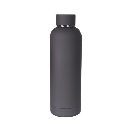 Office 1 Бутилка Top, метална, 6.5 х 24 cm, черна, 500 ml