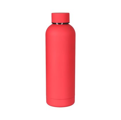 Office 1 Бутилка Top, метална, 6.5 х 24 cm, червена, 500 ml