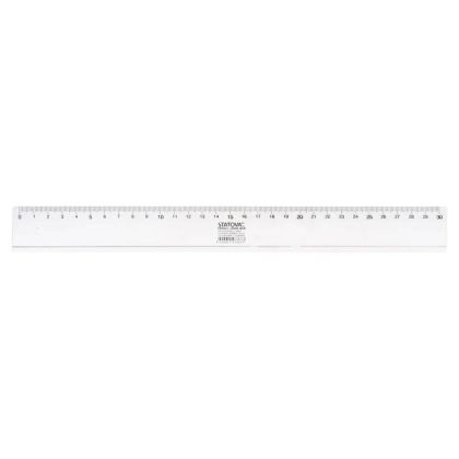 Линия Sazio Cristal L, пластмасова, прозрачна, 30 cm