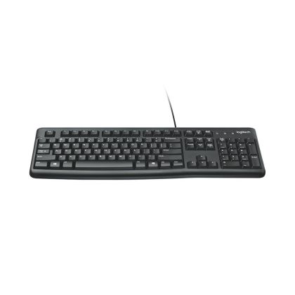 Клавиатура Logitech K120, USB, с кабел 1.5 m, черна