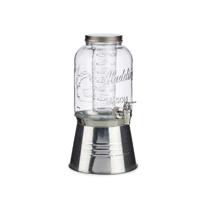 Диспенсър за напитки Vivalto, с охладител, 3.8 L, сребрист