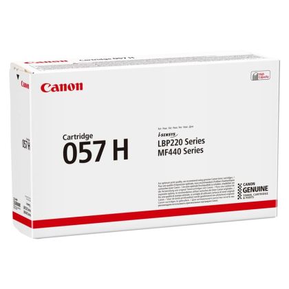 Оригинална тонер касета Canon CRG-057H, 10000 страници/5%, Black