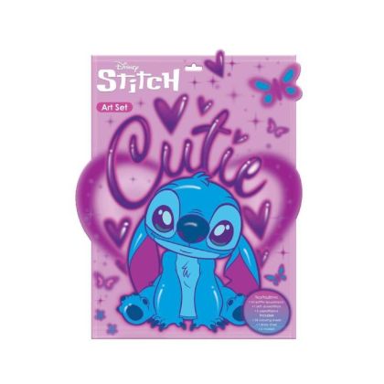 Комплект за оцветяване Lilo&Stitch, 24стр+6 флумастери