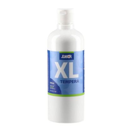 Темперна боя Junior Brillio, 500 ml, бяла