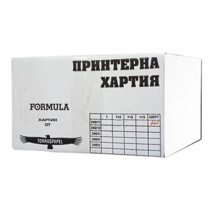 Безконечна хартия 240/11/2 630л/каш.,Formula,  цветна