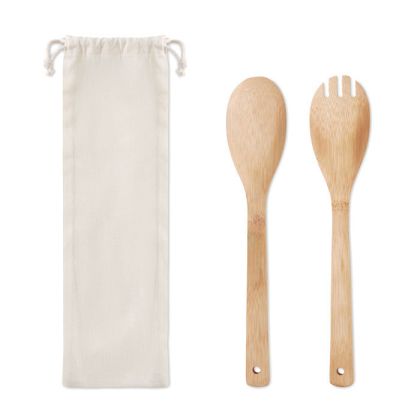 More Than Gifts Комплект за салати Mayen Set, бамбук, 2 броя