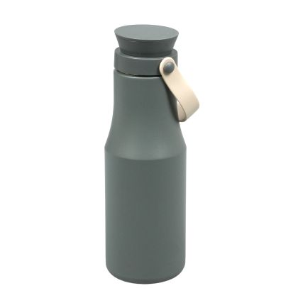 Бутилка Vintage, двустенна, инокс, 470 ml, сива