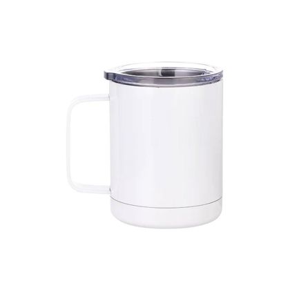 BESTSUB Термочаша, с капак, инокс, 360 ml, бяла