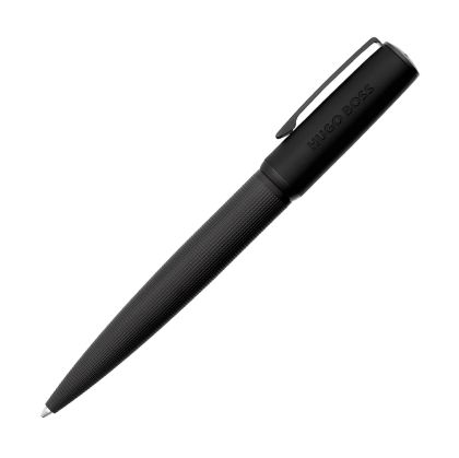 Hugo Boss Химикалка Arche Iconic, в кутия, черна