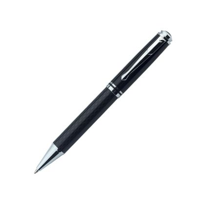 Office 1 Химикалка Carbon, метална, черна
