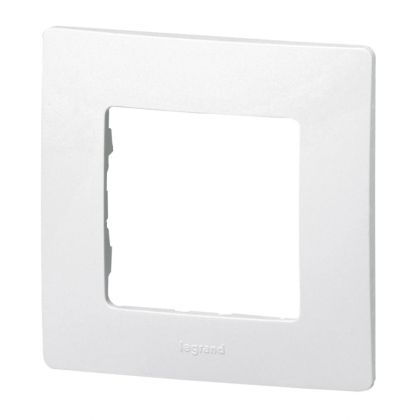 Рамка за розетка LEGRAND Niloe Бяла