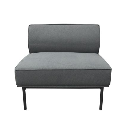 Модул RFG Klark, прав, текстил, 800 х 800 х 720 mm, сив