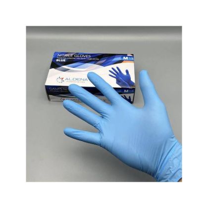 Ръкавици нитрилни без пудра L 100бр.