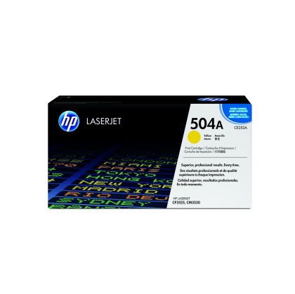 Оригинална тонер касета HP CE252A, CM3530/CP3525, 7000 страници/5%, Yellow