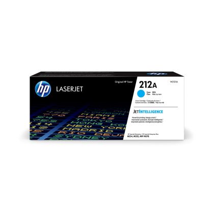 Оригинална тонер касета HP 212A W2121A, M554/555/578, 4500 страници/5%, Cyan