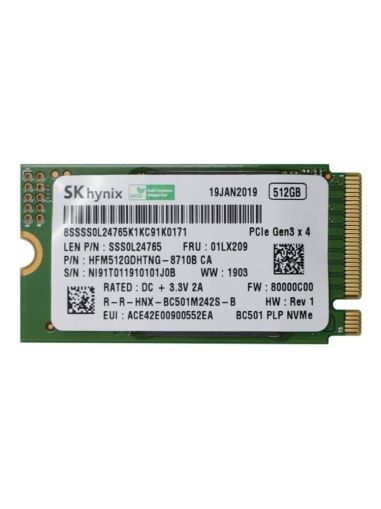 Реновиран SSD диск SK Hynix 512GB M.2 2242 NVMe