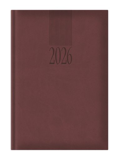 Календар-бележник Castelli Tucson A5, 2026, бордо