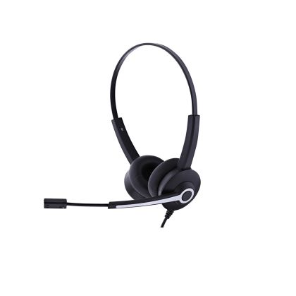 Слушалки TNB Activ 200S, с микрофон, 3.5 mm жак/USB Type A, черни