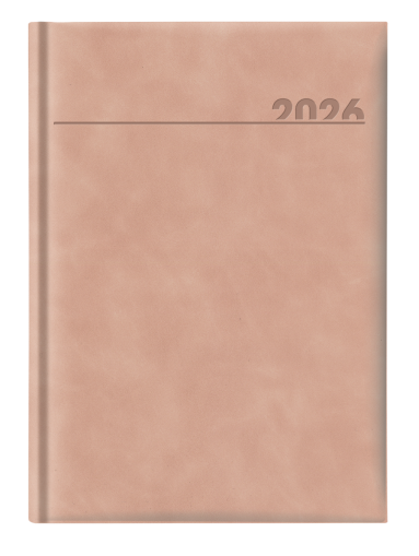 Календар-бележник Castelli Chia 894 A5, 2026, пудра