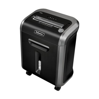 Шредер за унищожаване на документи Fellowes Powershred 79Ci, 100% Jam Proof, 23 L, P-4, време за работа 20 мин, време за почивка 30 мин