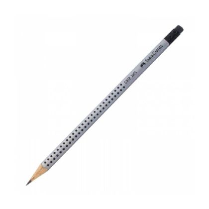 Молив Faber-Castell Grip 2001 HB с гума 1