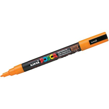 Перманентен маркер Uni Posca 0.9-1.3mm Яркожълт