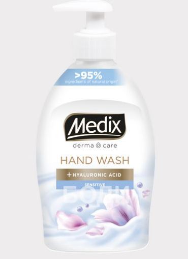 Течен сапун Medix with Hyaloronic acid 400ml.