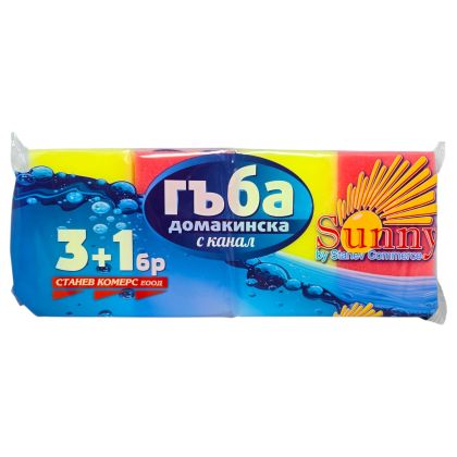 Гъба с канал 3+1 Sunny