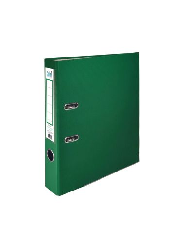 Colori Класьор, 5 cm, PP, с метален кант, несглобен, зелен, 50 броя