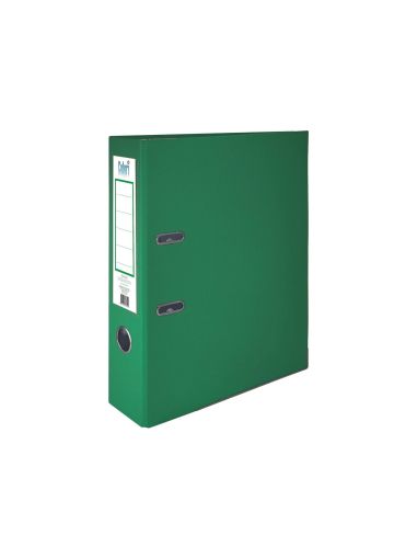 Colori Класьор, 8 cm, PP, с метален кант, зелен