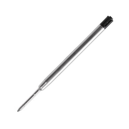 Office 1 Пълнител за химикалка, тип Parker, метален, 0.5 mm, черен