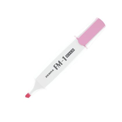 Zebra Текст маркер FM-1 Mild, 3.5 mm, розов