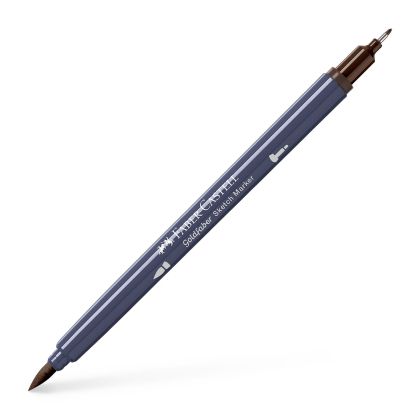 Faber-Castell Маркер Goldfaber Sketch, № 280, изгорена умбра