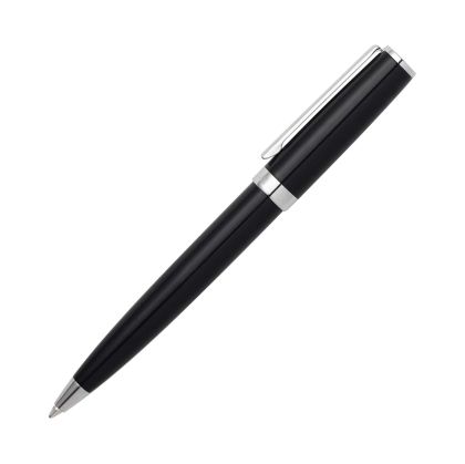 Hugo Boss Химикалка Gear Icon, в кутия, черна