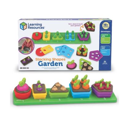 Learning Resources Пъзел с форми Градина, за вгнездяване