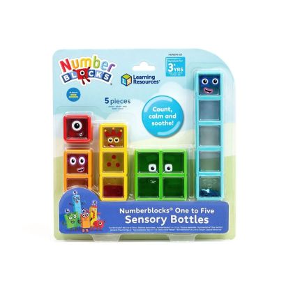 Learning Resources Комплект сензорни бутилки Numberblocks
