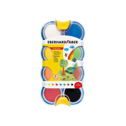 Eberhard Faber Акварелни бои Mini Kids, 8 цвята